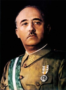 General Francisco Franco—his brother-in-law and minister for the interior, Serrano Súñer, appointed Oliveros (opposite page) as civil governor of Barcelona in January 1939. 